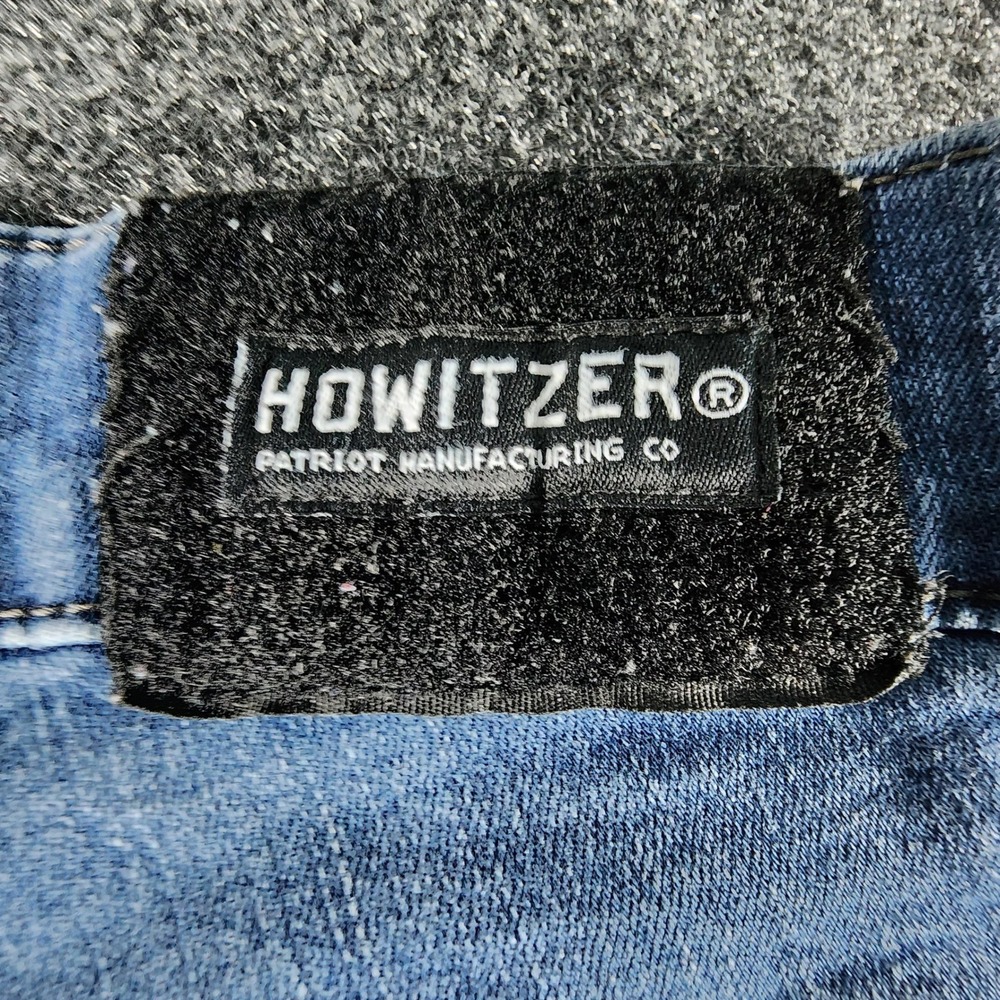 Howitzer Freedom Tactical Jeans Mens 30x32 Fit 31x31 Blue Straight Leg Stretch - Picture 7 of 16